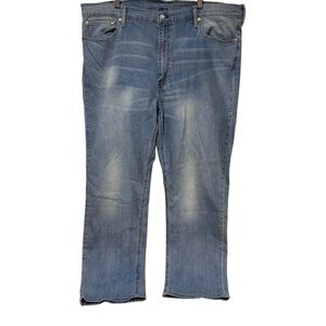 Levis 541 Athletic Taper Jeans Mens 42x32 Light Wash Blue Denim Pants #522‎